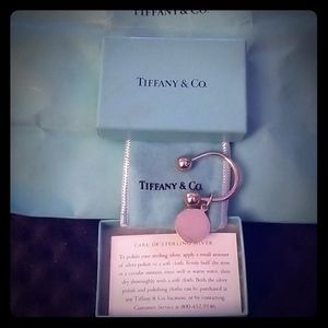 Tiffany & Co. Screwball Keyring w/ Rnd Tag